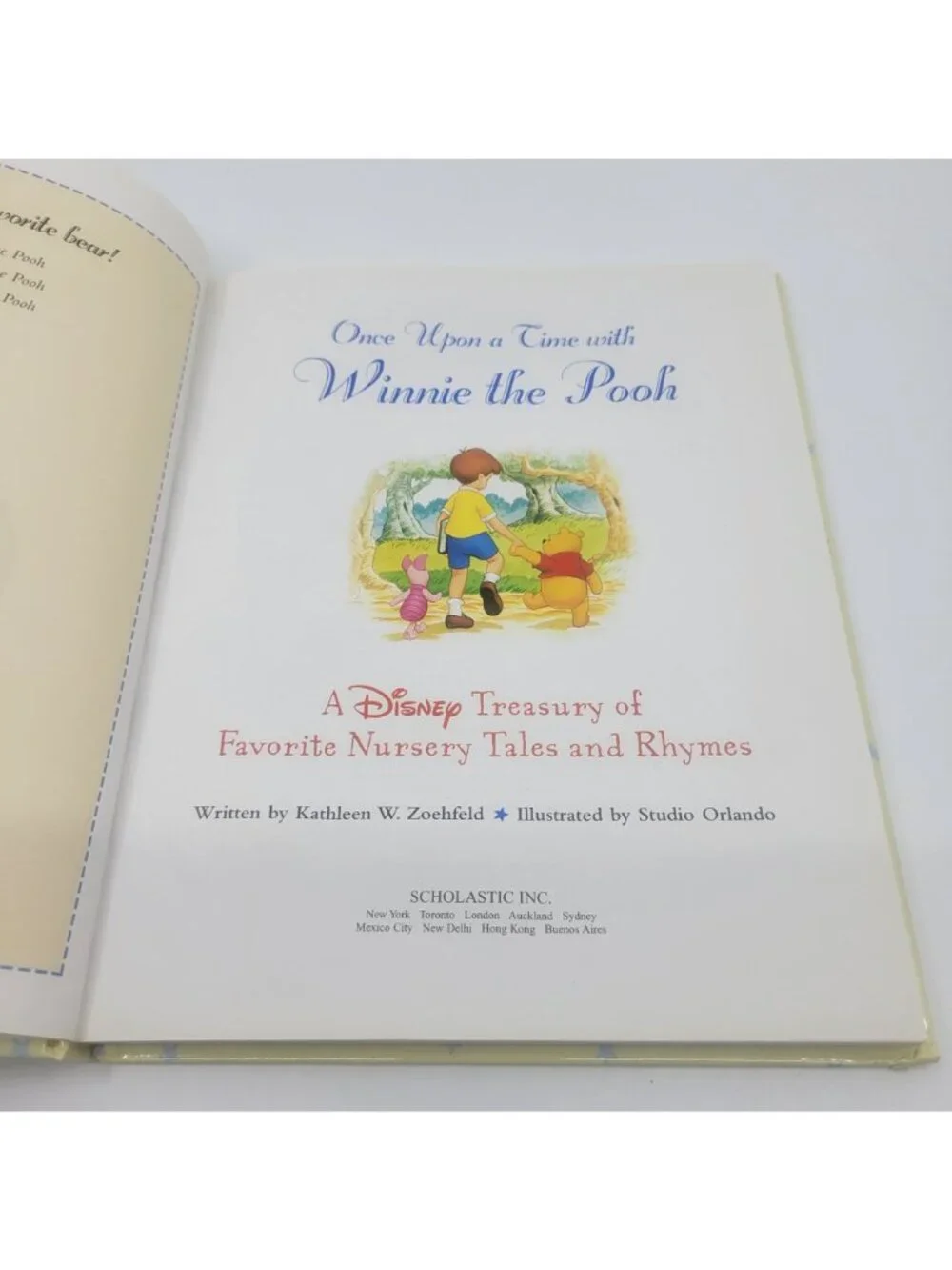 WINNIE THE POOH Lot of Hardback Children's Story Books - Disney Collections